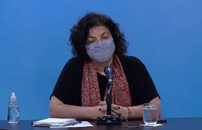 Carla Vizzotti anunció que desde el 21 de mayo llegan 861.600 mil vacunas de AstraZeneca para ser usadas como segunda dosis