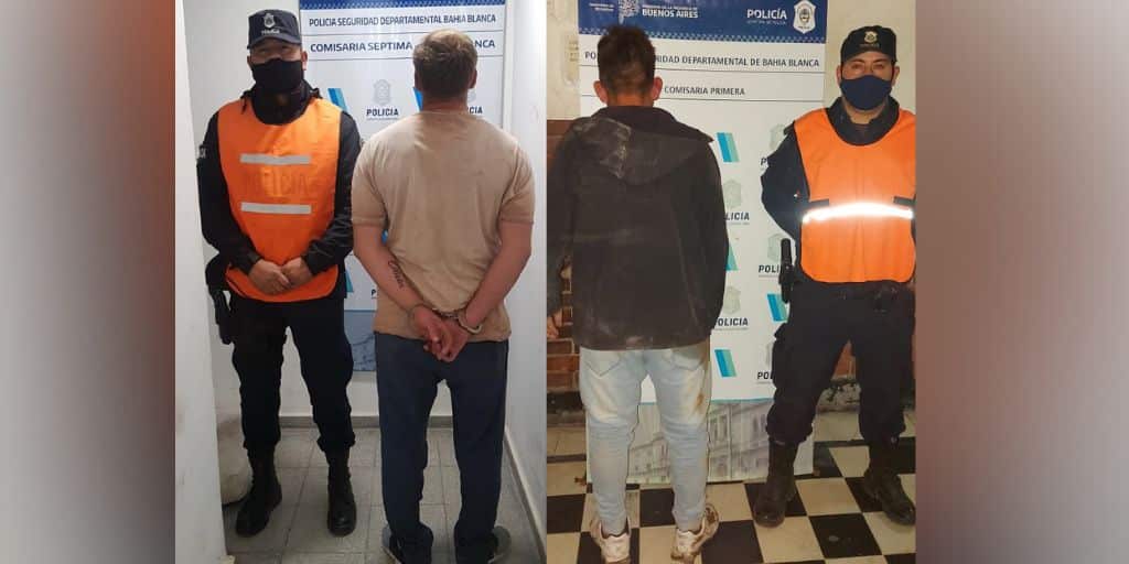 Dos hombres detenidos por violencia de género