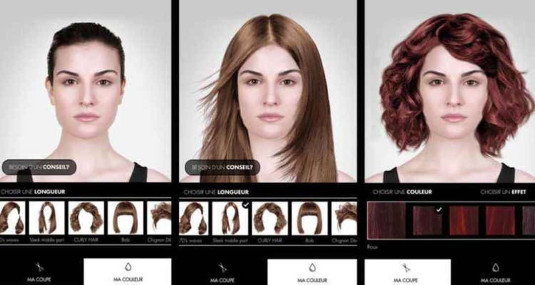 Las 4 mejores aplicaciones para un cambio de look