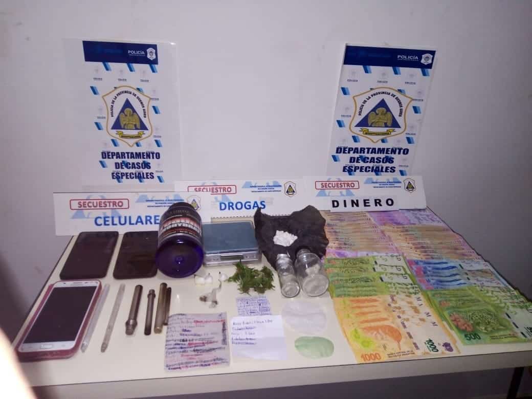 Tenía arresto domiciliario y vendía droga desde su casa