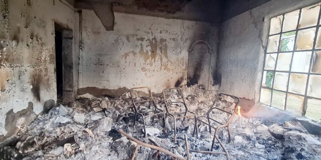 Coronel Pringles: un incendio destruyó la Escuela Agrotécnica