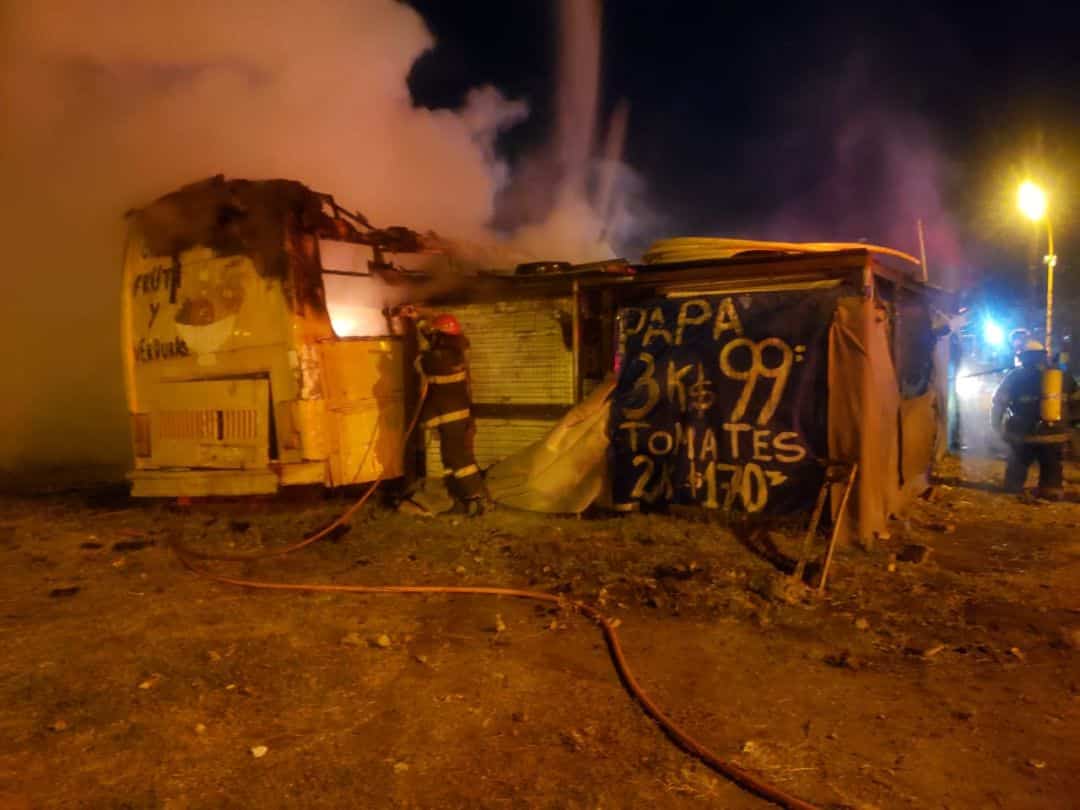 Un incendio ocasionó pérdidas totales en una verdulería