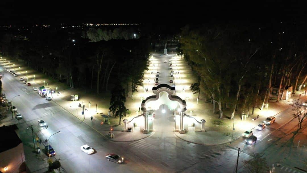 Bahía Blanca superará las 6 mil luminarias led antes de fin de año
