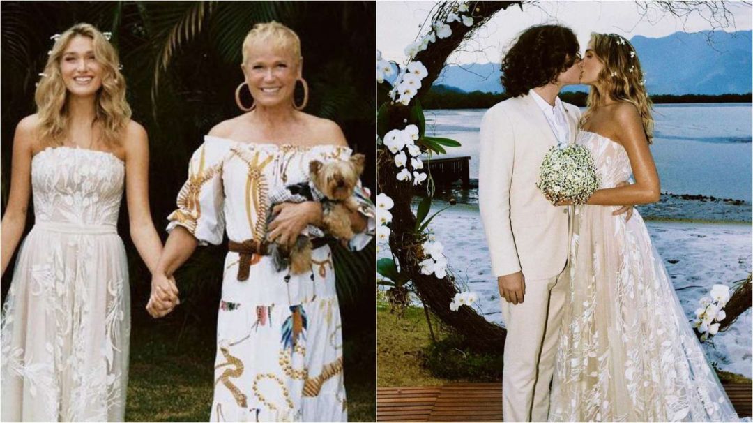 Sasha Meneghel, la hija de Xuxa, se casó con su mejor amigo y tuvo una lujosa ceremonia a orillas del mar