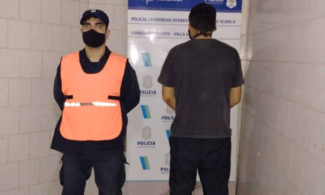 Detenido por romperle la moto a su mamá y lastimar a su hermana