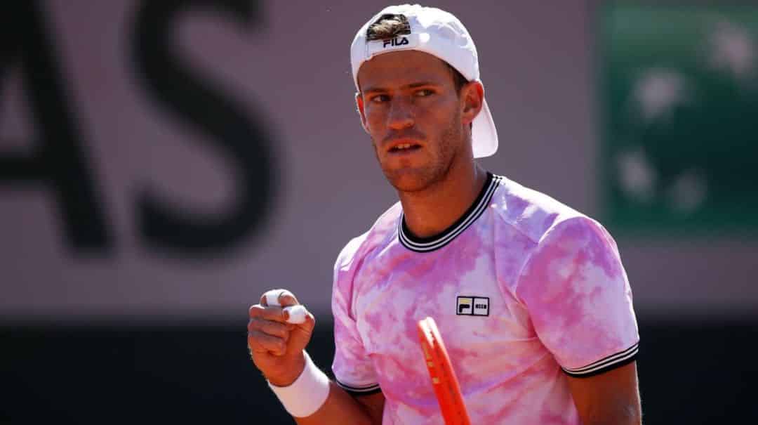 Diego Schwartzman debutó con una victoria en Roland Garros