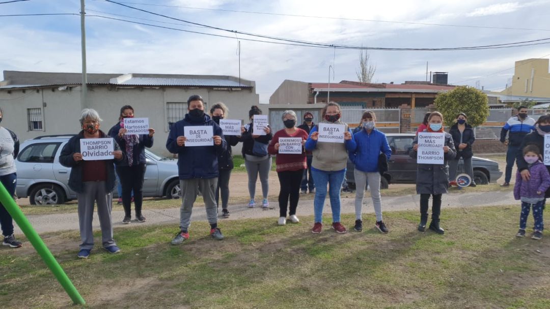 Thompson: un barrio olvidado que reclama mantenimiento