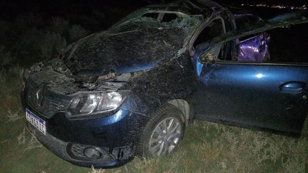 Volcó, estaba borracho