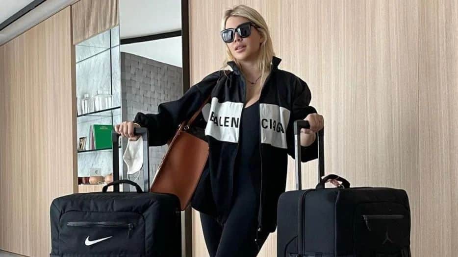 Wanda Nara y un excéntrico viaje con mate, caviar y avión de lujo hacia un misterioso destino