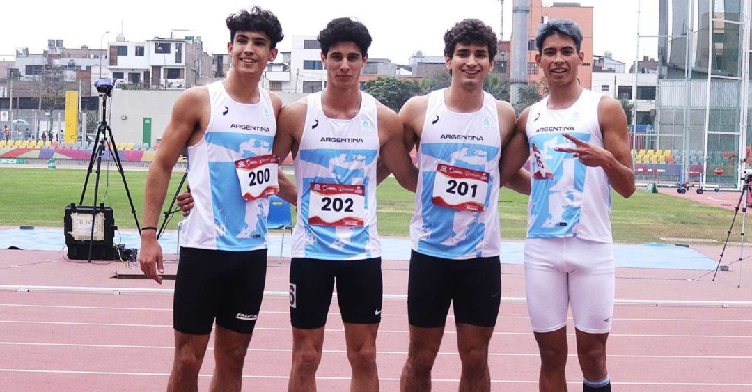 Argentina terminó en el podio del Sudamericano de Atletismo U-20