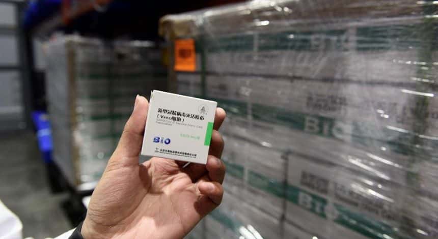 El 95% de las personas vacunadas con Sinopharm desarrolló anticuerpos