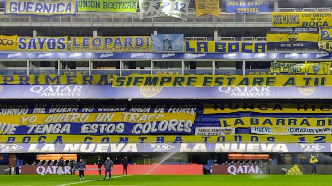 El duro mensaje que apareció en La Bombonera en medio de la polémica entre Boca y Marcelo Tinelli