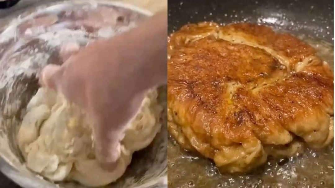Un usuario de TikTok saltó a la fama tras compartir el secreto para hacer pollo vegano con harina