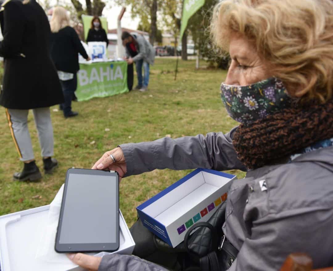 Entrega de tablets en la Delegación Norte