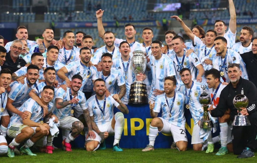 Más lejos de Brasil: cómo quedó Argentina en el ranking histórico de la Copa América