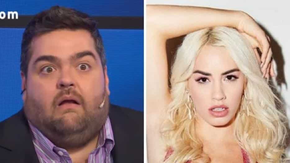 Darío Barassi se quejó con Lali Espósito porque sale hecha un fuego en las fotos y él no: “Yo parezco salido de hacer lo segundo”