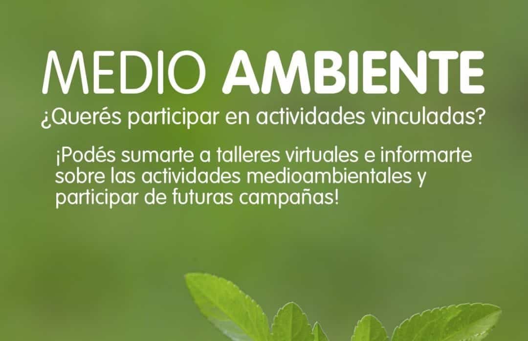 Medio ambiente – Convocatoria para participar de actividades