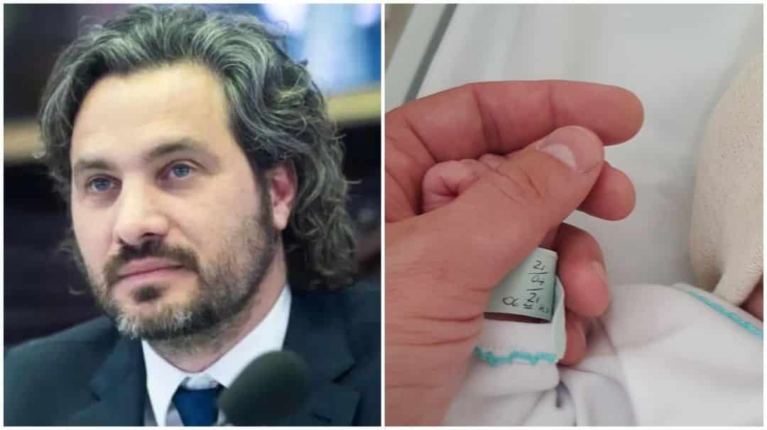 Santiago Cafiero fue padre por cuarta vez: “Bienvenida Julia”