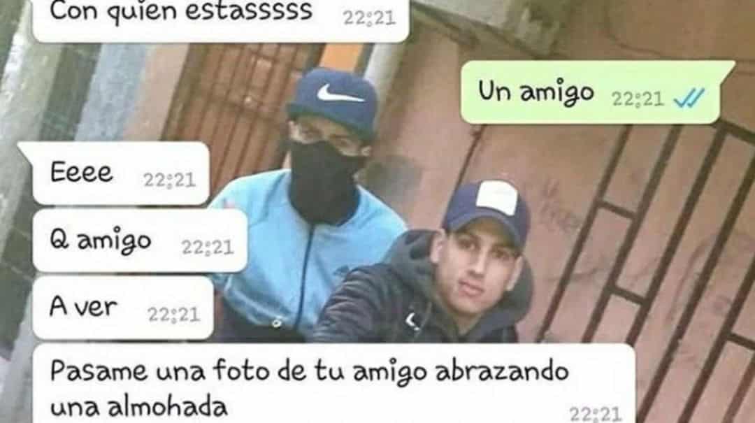 La toxicidad al palo: le pidió una foto a su novio porque no le creía que estaba con un amigo