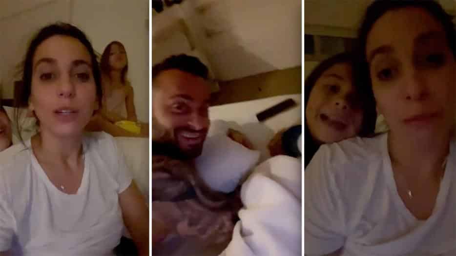 Martín Baclini se quedó a dormir en la casa de Cinthia Fernández y desapareció en medio de la noche: “Menos mal que me separé”