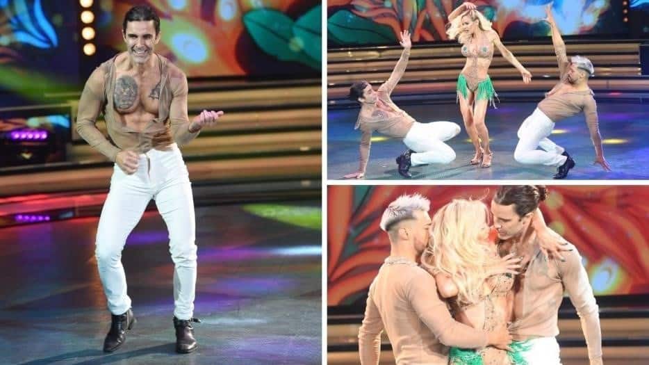 Mariano Martínez bailó la salsa de tres con Luciana Salazar y Jorgito Moliniers, y Pampita pidió que siga en La Academia: “Es un diamante en bruto”