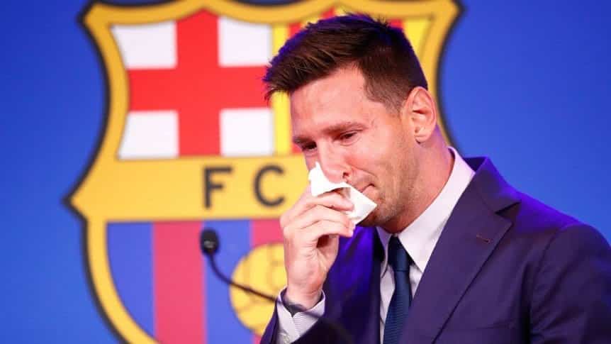 Lionel Messi se despidió del Barcelona entre lágrimas: “No estaba preparado para irme”