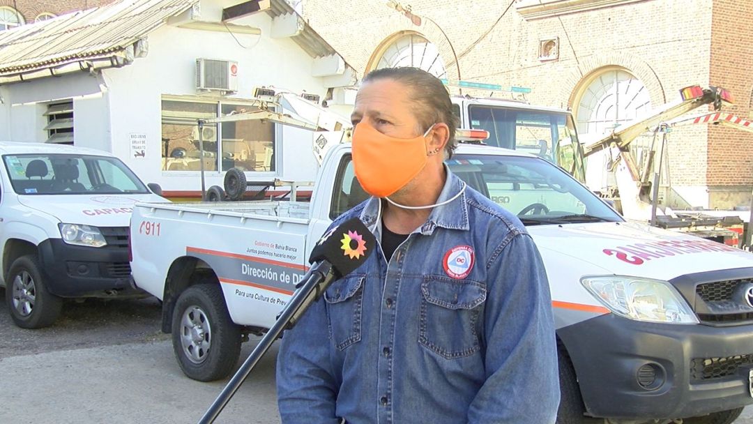 Por el viento, debieron asistir a una familia por voladura de techo