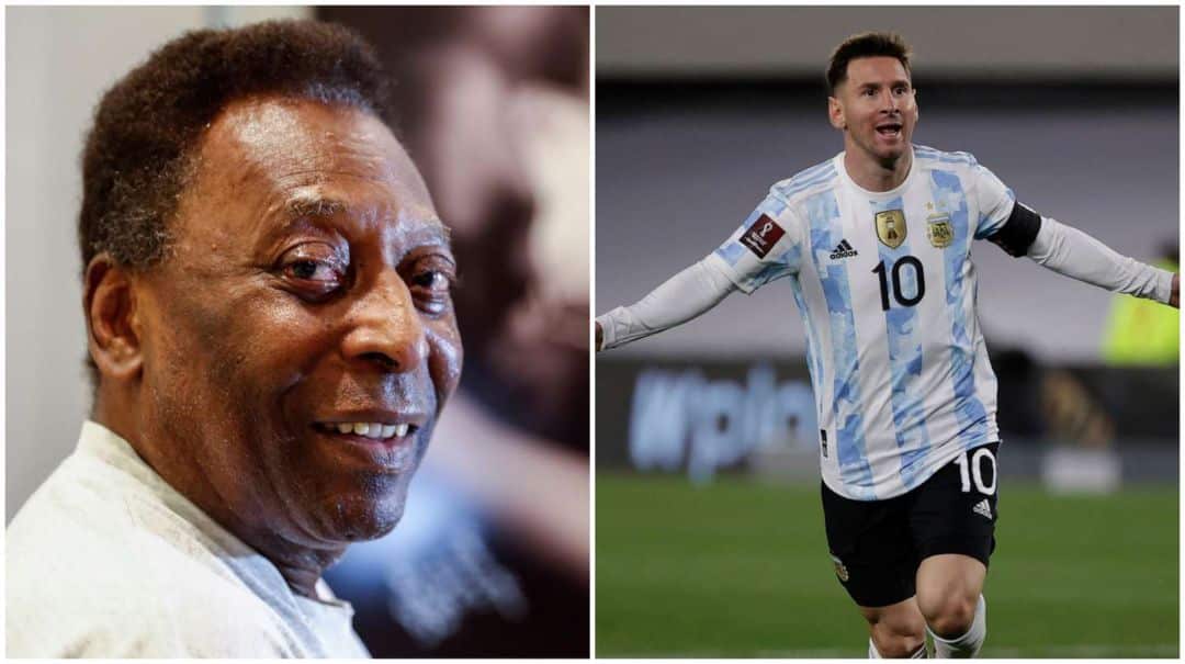 “Hola, Messi, perdón si llego tarde”: el mensaje que Pelé le dedicó a Lionel