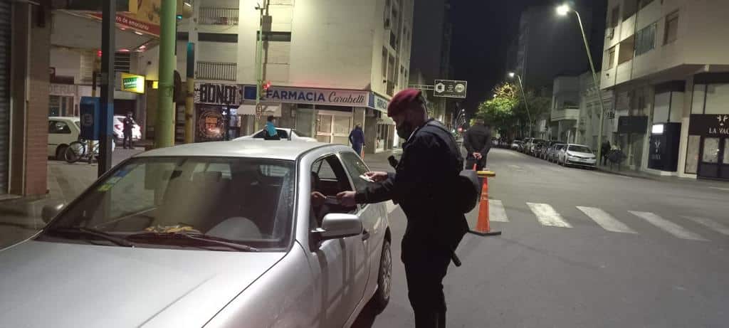 Operativo policial por disturbios en un boliche céntrico