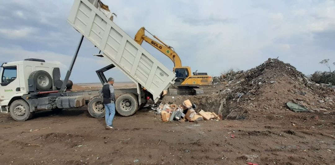 La fiscalía destruyó elementos secuestrados en diversas causas