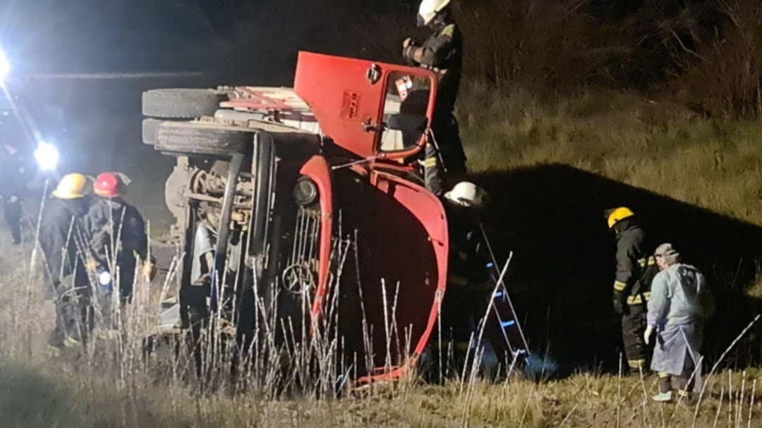 Coronel Pringles: un camionero murió en un vuelco