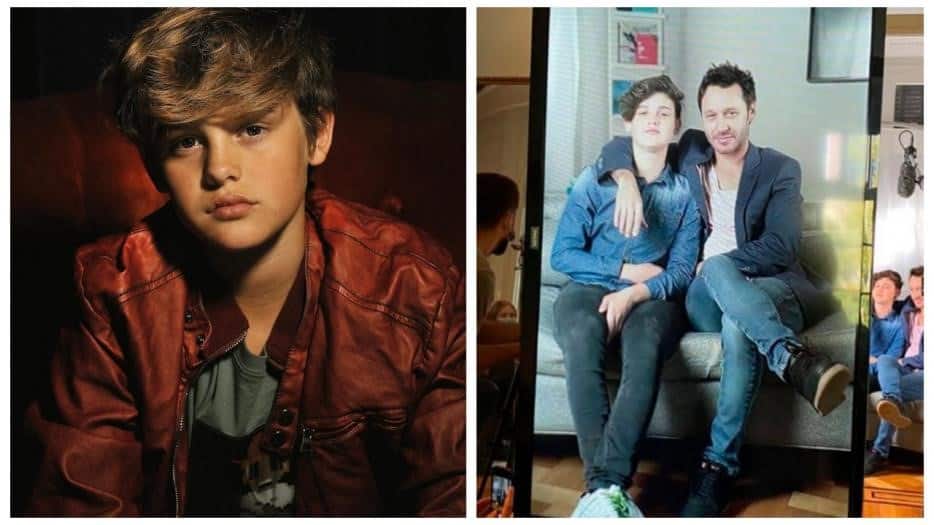 Bautista, el hijo de Pampita y Benjamín Vicuña, debutó como actor junto a su papá
