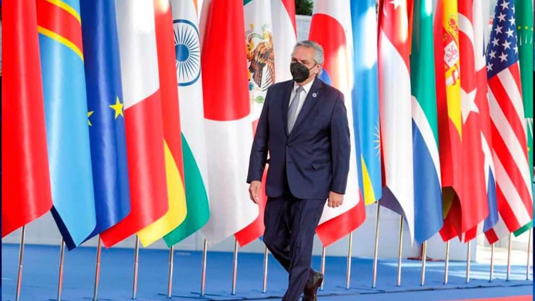 Ante el G20, Alberto Fernández insistió en pedir un canje de deuda climática, menores tasas y mayores plazos para países como la Argentina