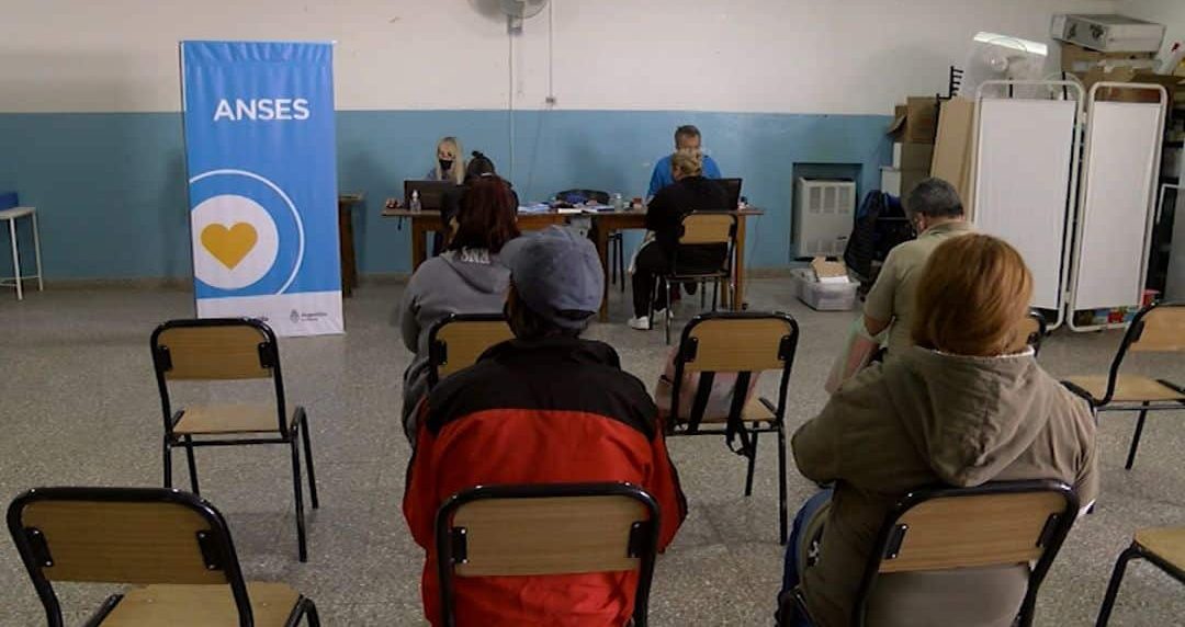 Operativo de Anses en los barrios