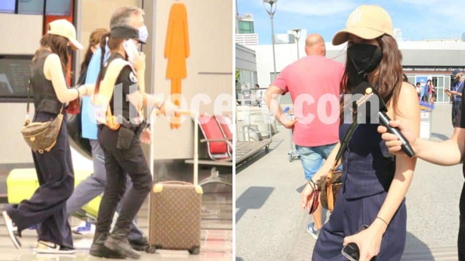 La China Suárez regresó al país después del escándalo con Wanda Nara y Mauro Icardi: las fotos