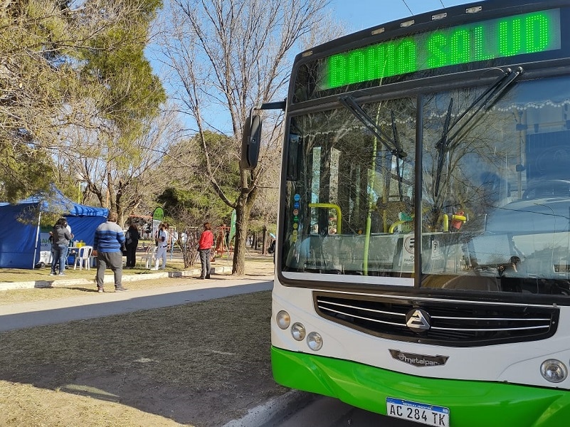 El colectivo Salud en movimiento llega a la Plaza Rivadavia
