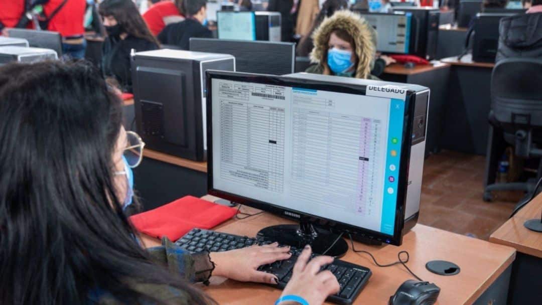 Se realiza el simulacro del escrutinio provisorio de cara a las elecciones de noviembre