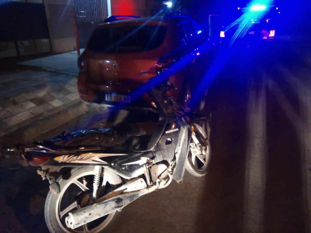 Varios accidentes de motos durante la noche en Bahía