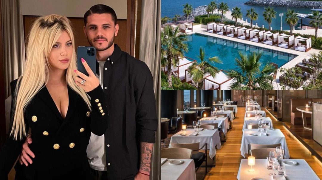 Así es el lujoso hotel de Dubai donde Wanda Nara y Mauro Icardi tuvieron una mini luna de miel