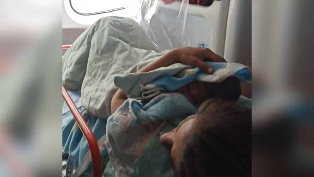 Vista Alegre: un parto domiciliario con la ayuda del personal de emergencias