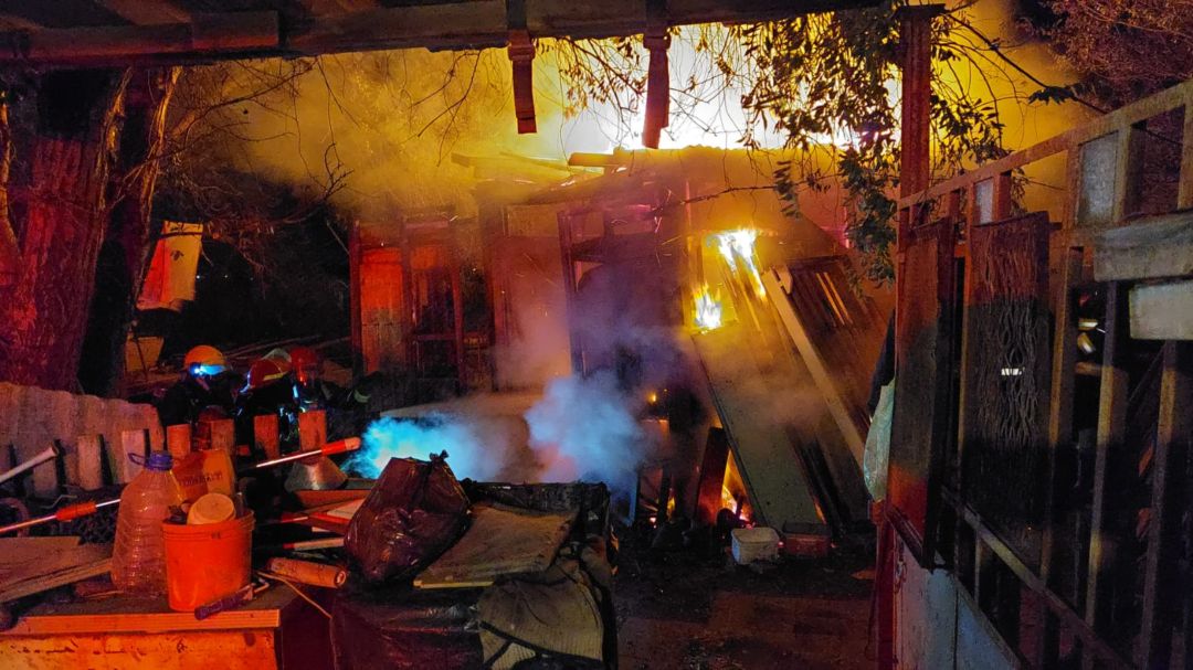 Tras incendiarse una casa, falleció un hombre en Ingeniero White