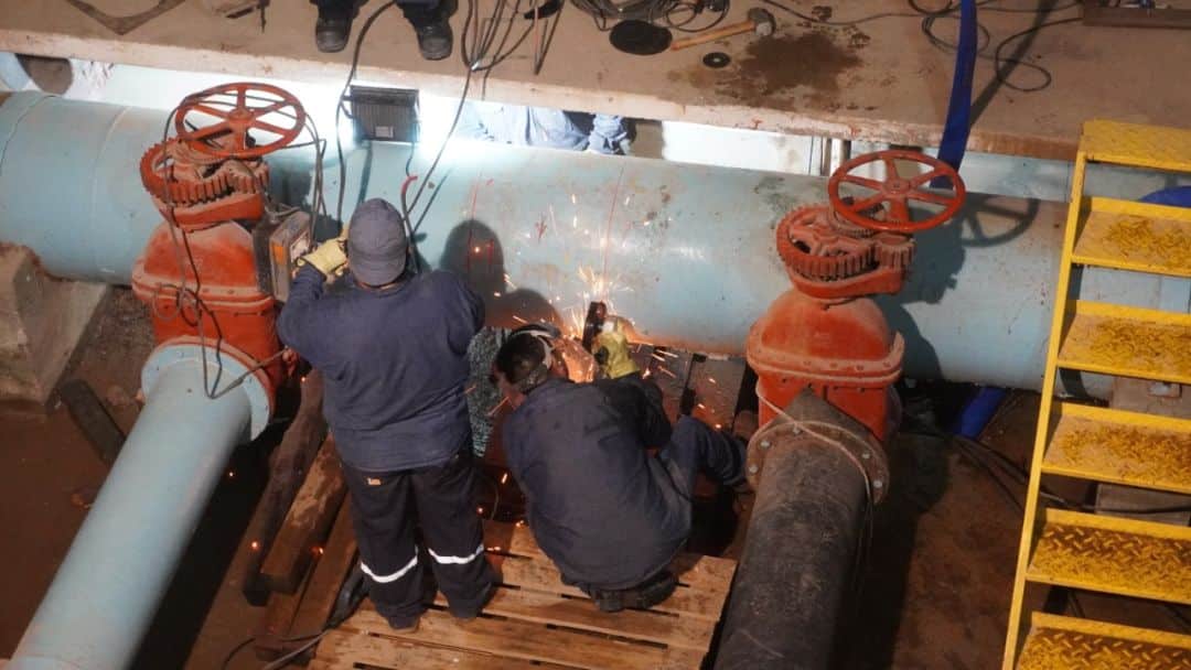 Trabajos de Absa: hasta cuándo durará el corte de agua en la zona alta