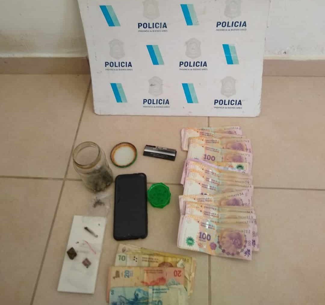 Detenido con marihuana y pastillas LSD