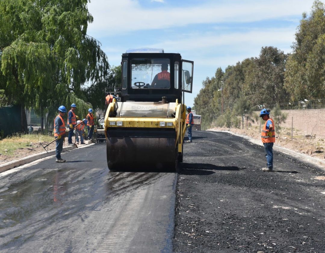 Se concreta nueva obra de conectividad: pavimentación de Cambaceres entre Tres Sargentos y 14 de Julio