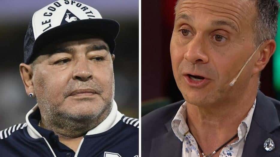 Sergio Lapegüe se emocionó al recordar a Diego Maradona: “Cuando le hacía un reportaje, lloraba”
