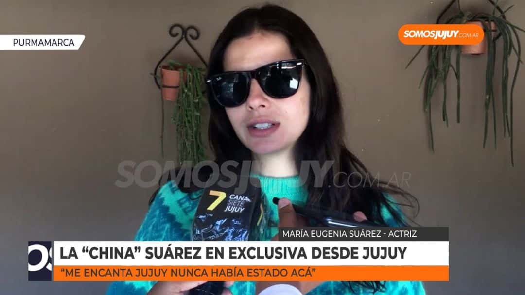La primera entrevista de China Suárez en Jujuy tras el escándalo con Wanda Nara y Mauro Icardi: “Estoy muy contenta”