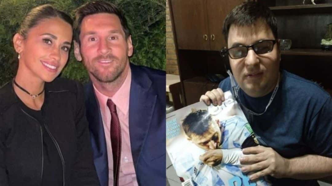 El increíble regalo de Leo Messi y Antonela Roccuzzo a un argentino no vidente: “Siento una emoción enorme, voy a conocer otro mundo”