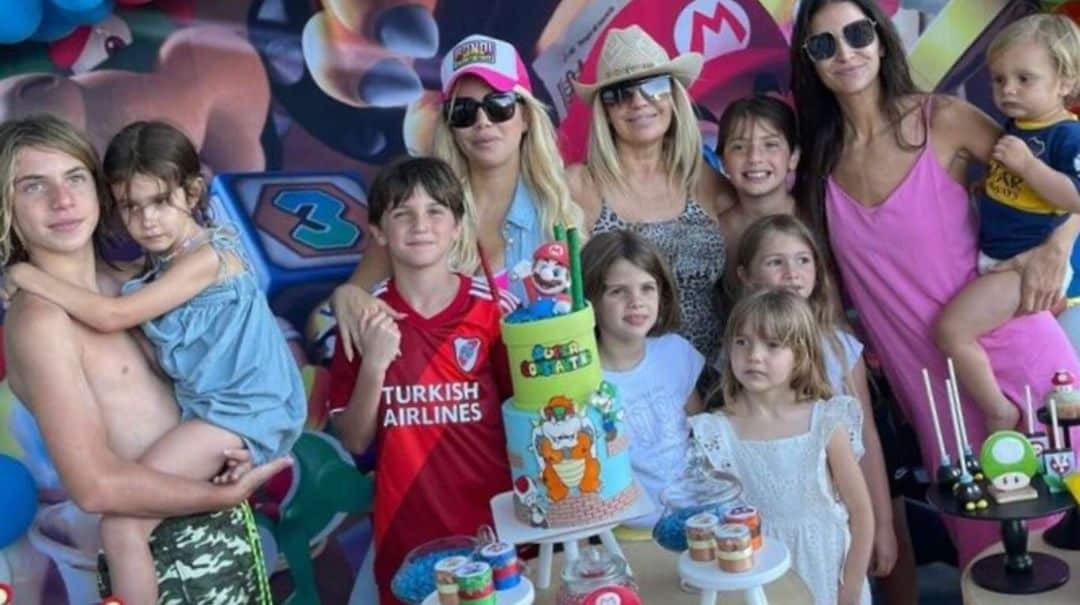Wanda Nara le festejó el cumpleaños a su hijo Constantino en su nueva mansión de Buenos Aires