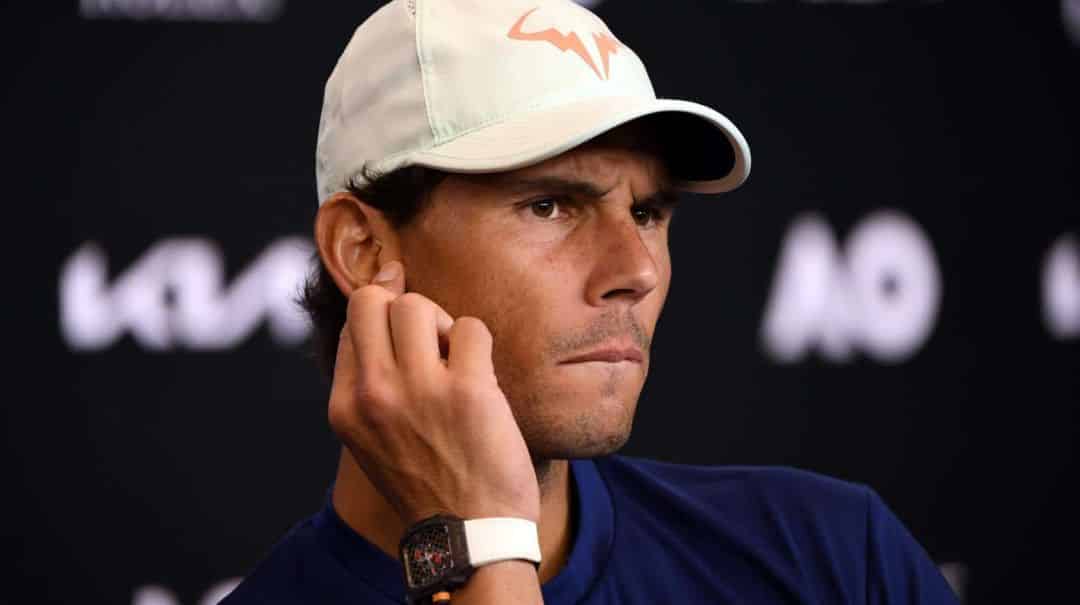 Rafael Nadal dio positivo en coronavirus y peligra su participación en el Abierto de Australia
