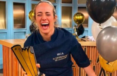 Mica Lapegüe se consagró campeona de El gran premio de la cocina famosos